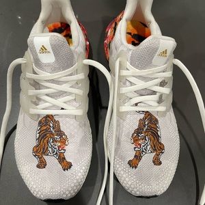 Adidas Ultra Boost 2020 Chinese New Year athletic shoes.